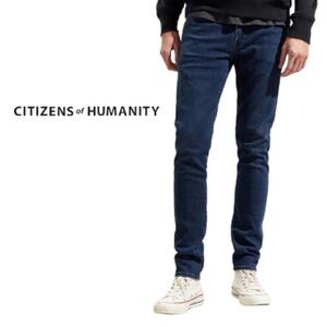 *Clearance* CITIZENS of Hum. Noah Slim Fit | Metallic Indigo | Men’s 32